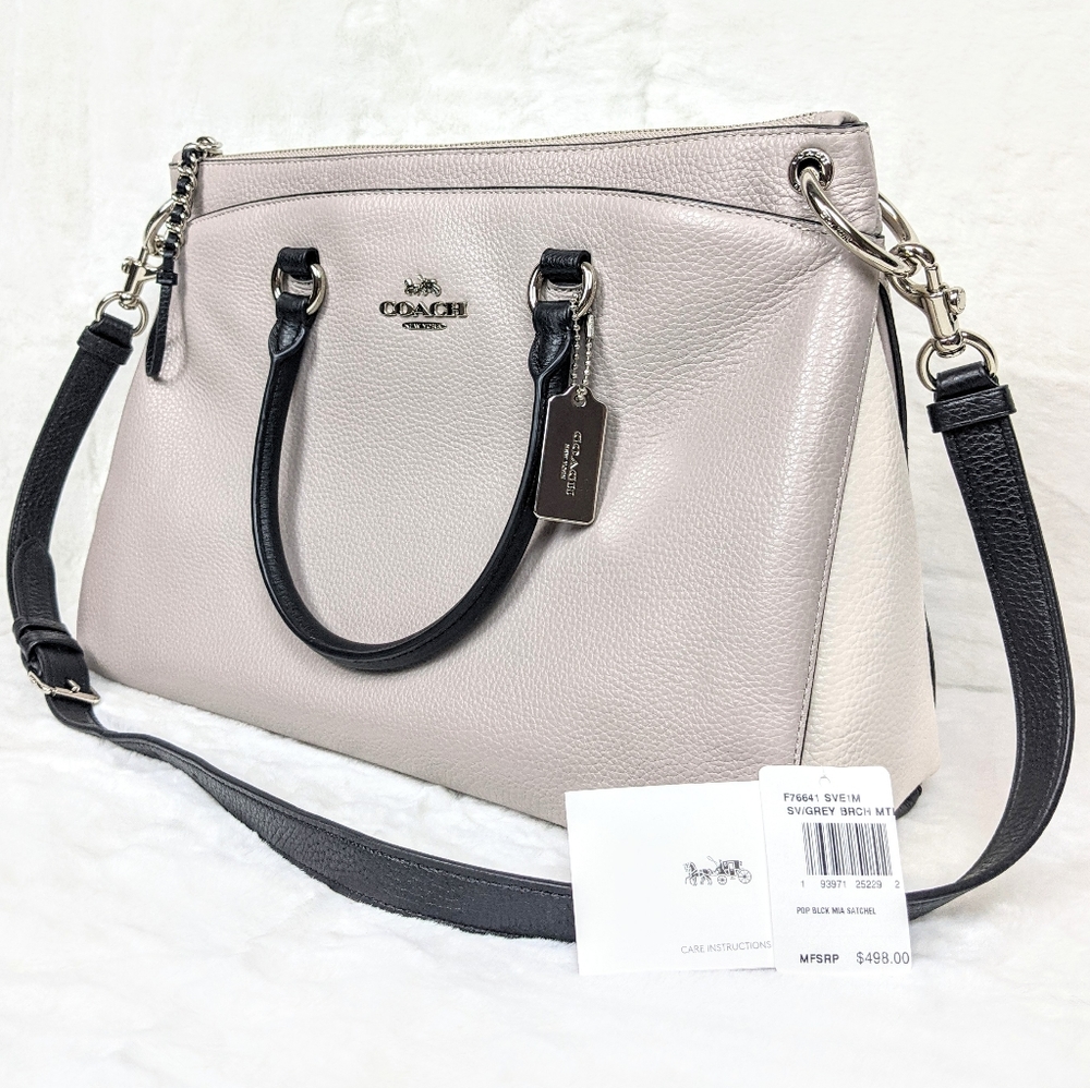 Coach - Mia Satchel - NWT
